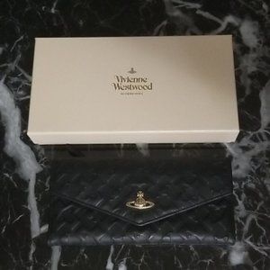 Vivienne Westwood Black Leather Wallet - image 1